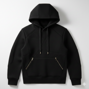 Sudadera con capucha estructurada