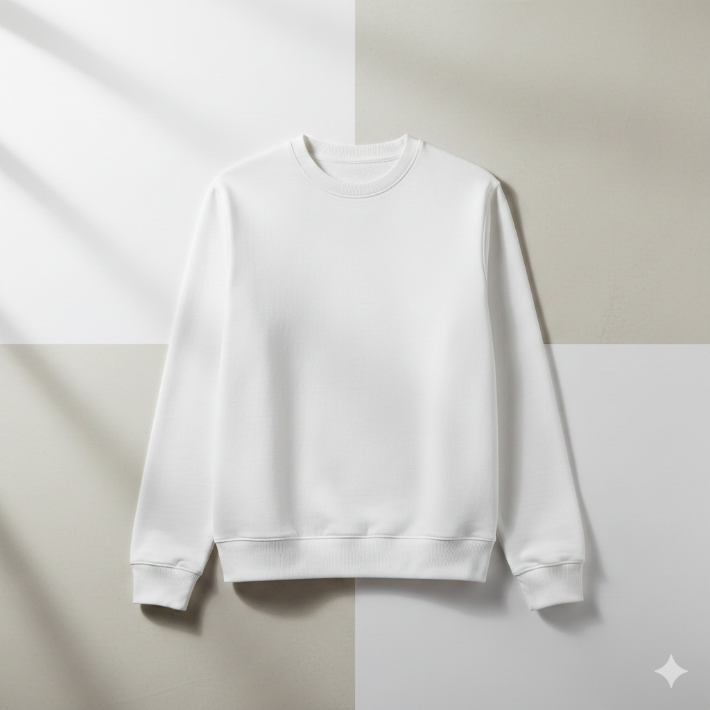 Sudadera sin capucha minimal